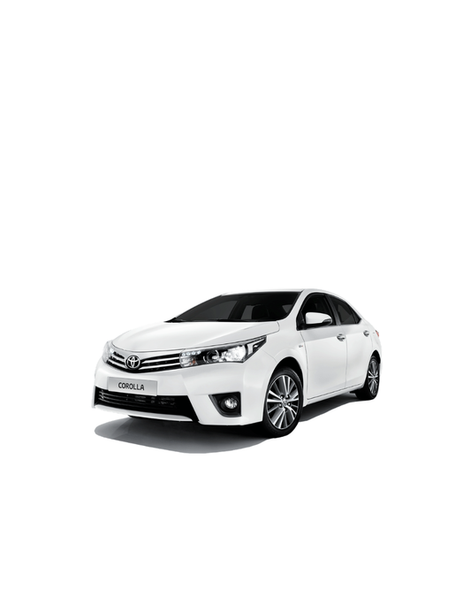 White Toyota Corolla – Elegant & Modern Sedan Design