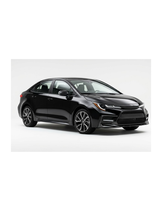 Midnight Black Toyota Corolla – Sporty Premium Sedan