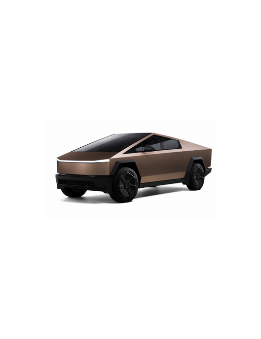 Tesla Brown Pickup Truck – Rugged Power with Futuristic Electric Style
